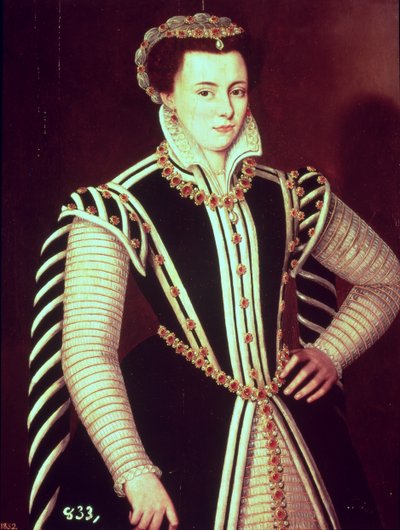 Ritratto di una donna da Tobias Stimmer